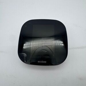 ecobee3 Smart Wi-Fi Thermostat Black EB-STATZE3-02 with Wall Mount Backplate‎